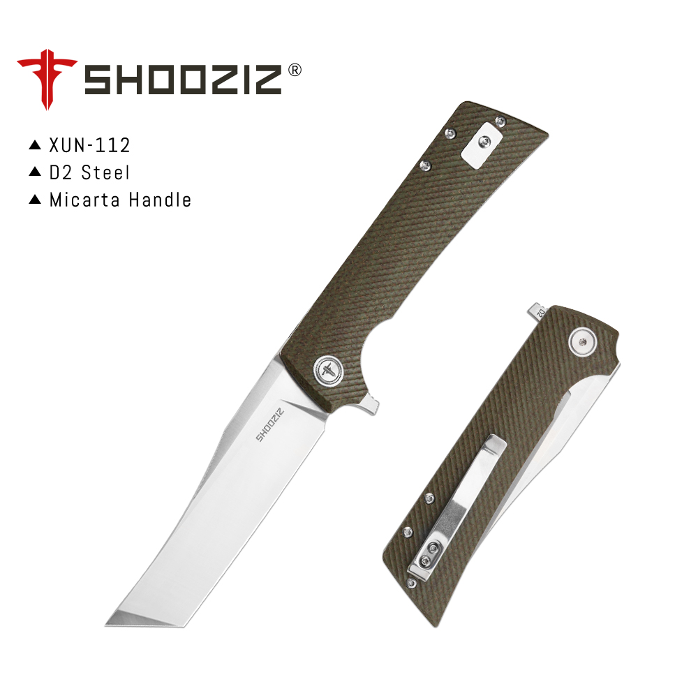 Edc Carry For Men - Shooziz XUN112 EDC Folding Knife with
