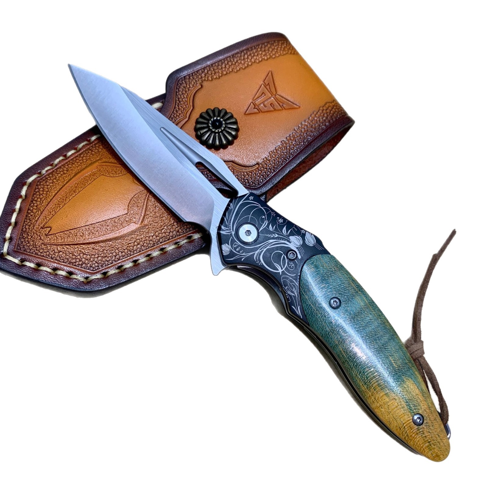 Edc (Every Day Carry - RHON 3.4inch EDC Knife High Carbon