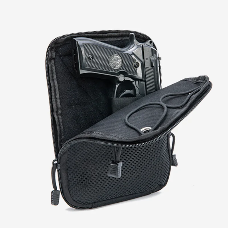 Edc Concealed Carry Fanny Pack - Molle Concealed Hunting Holster Pouch EDC