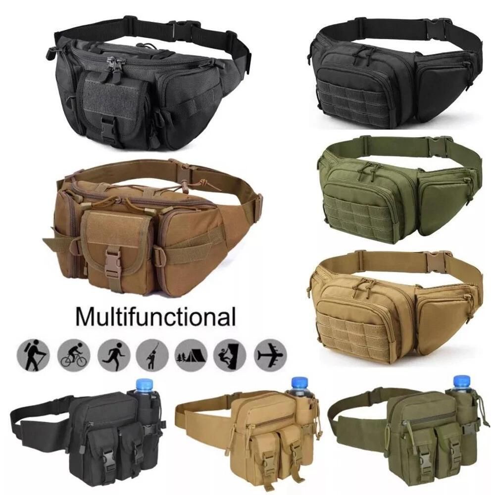 Edc Concealed Carry Fanny Pack - Tactical Fanny Pack for Men Concealed
