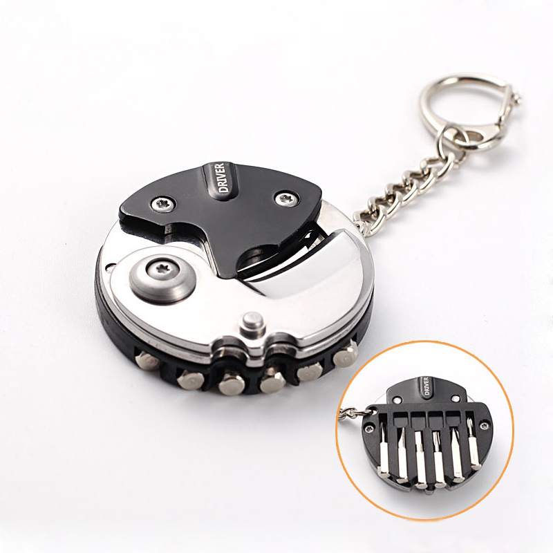 Edc Concealed Carry Knife - Multifunction Coin Knife Keychain Carry Around