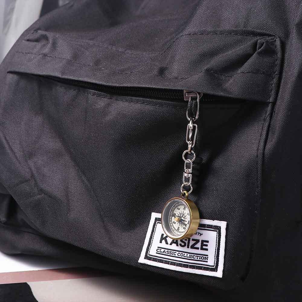 Compass Keychain Mini - 1 PCS Keychain Zinc Alloy Vintage