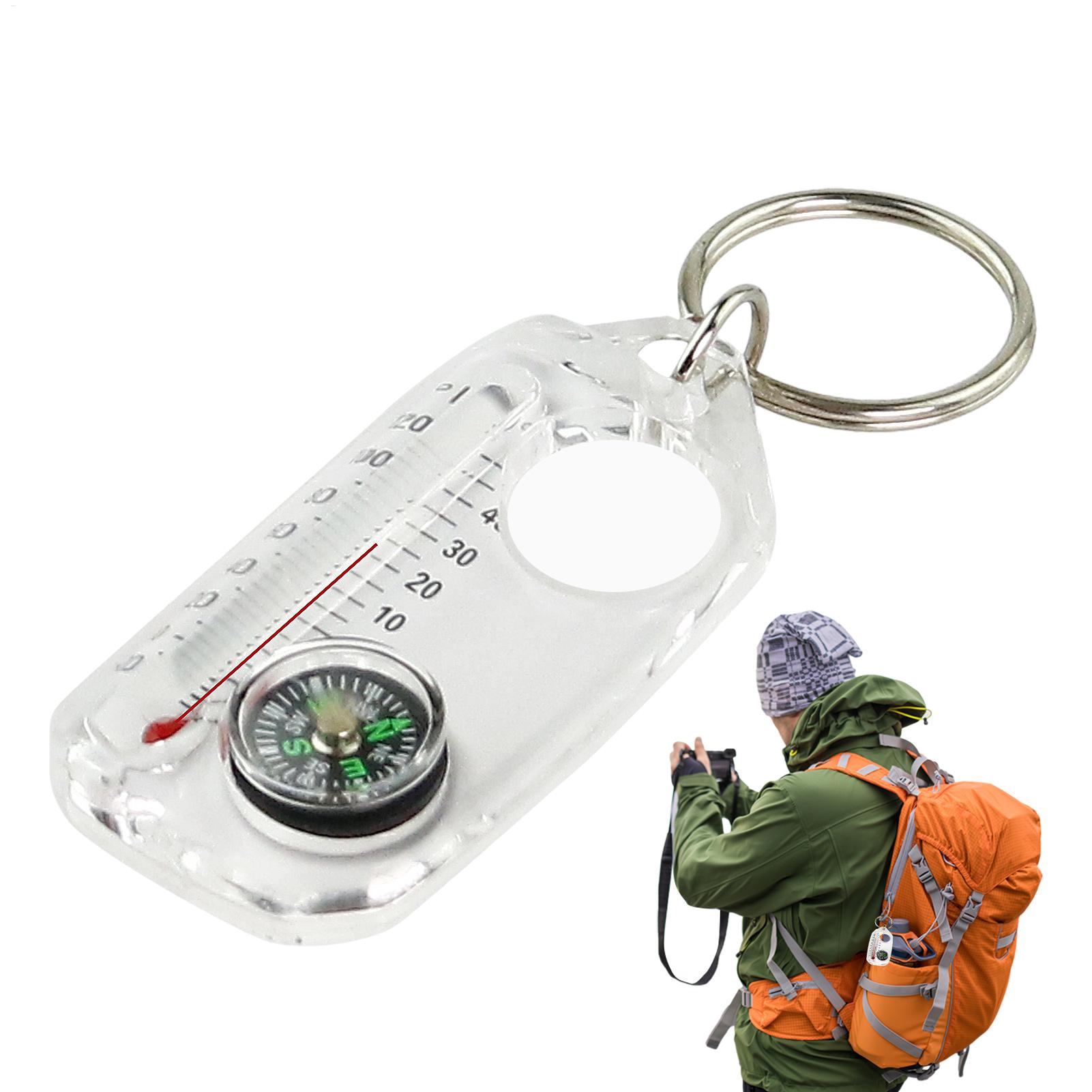 Multifunction Mini Keychain Ca - Compass Keychain Mini ulasan dan harga