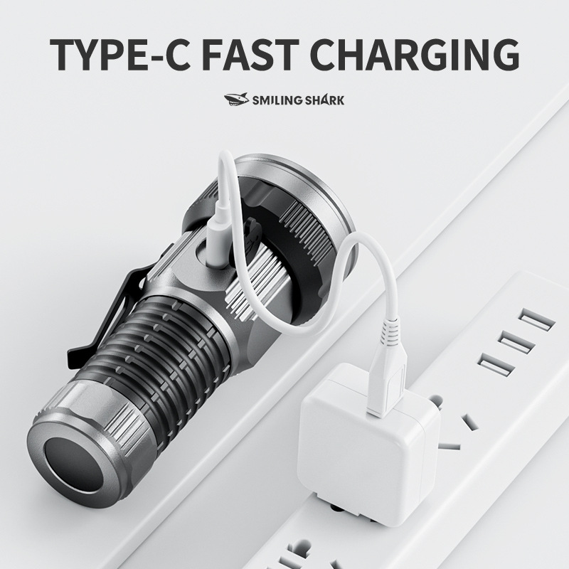Small LED Flashlight USB C Rec - Edc (Every Day Carry ulasan dan harga