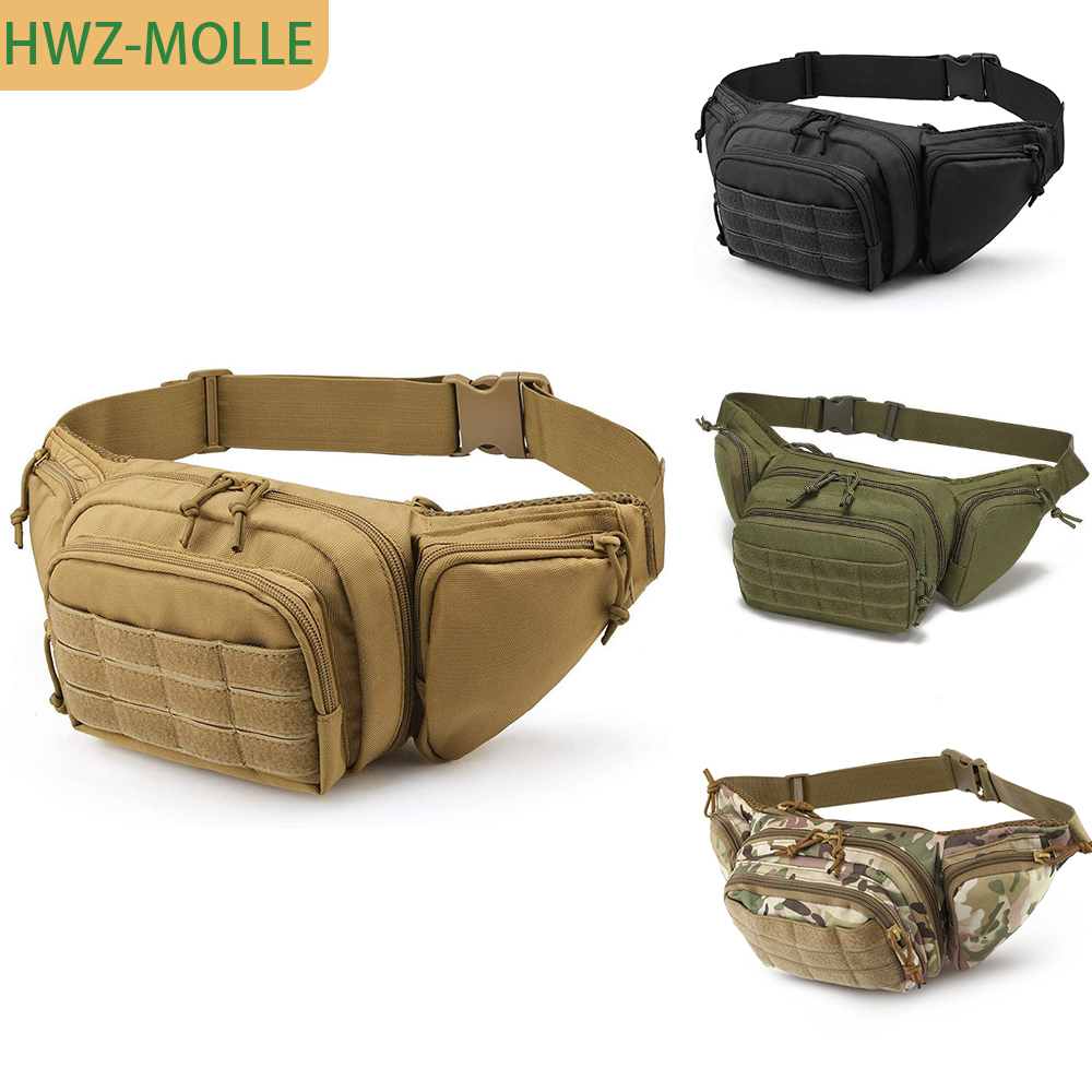 Tactical Molle Fanny Pack Wais - Edc Concealed Carry Fanny Pack ulasan dan harga