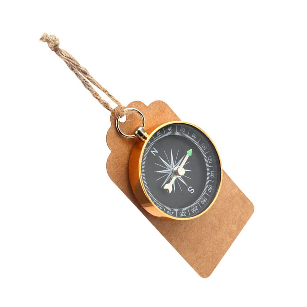 5Pcs Premium Metal Mini Compas - Compass Keychain Mini ulasan dan harga