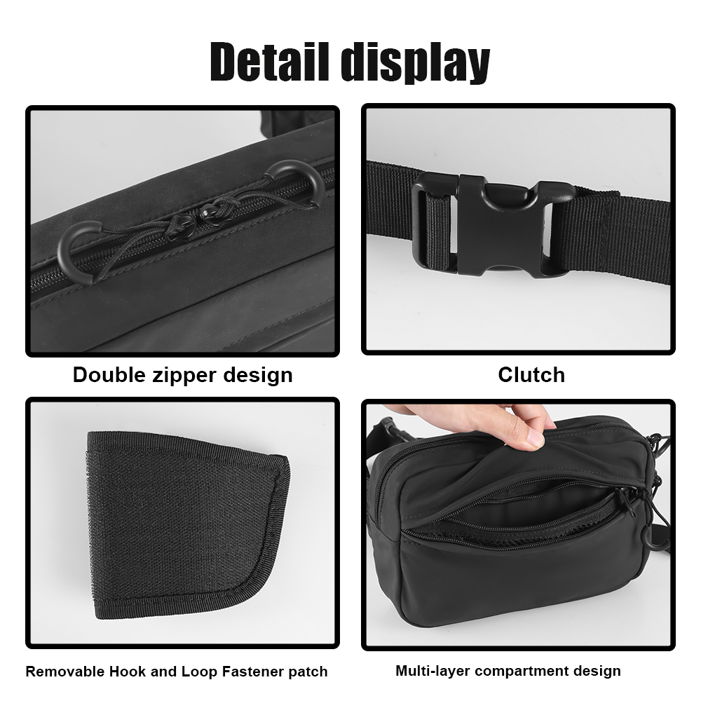 Tactical Crossbody Bag Pistol  - Edc Concealed Carry Fanny Pack ulasan dan harga