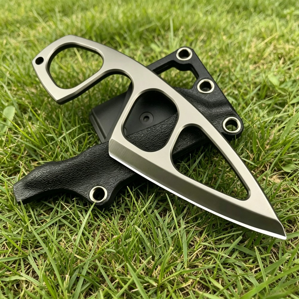 High Hardness Neck Knife 440C  - Edc Carry Fixed Blade Knife ulasan dan harga