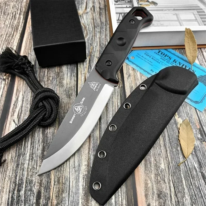 Portable D2 Steel Fixed Blade  - Edc Concealed Carry Knife ulasan dan harga