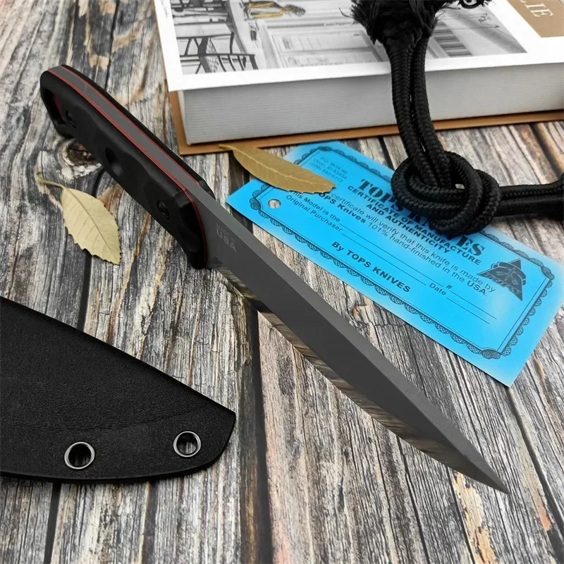 Portable D2 Steel Fixed Blade  - Edc Concealed Carry Knife ulasan dan harga