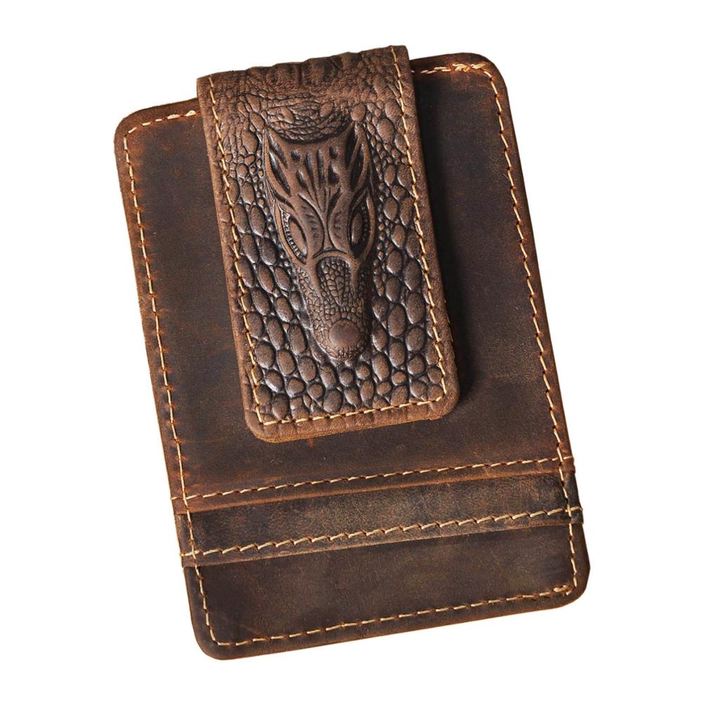 2020 Trend Real Leather Magnet - Money Clip Magnetic ulasan dan harga