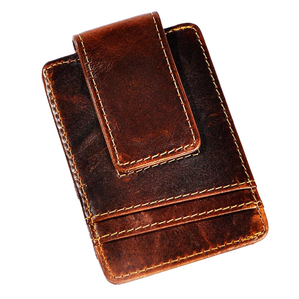 2020 Trend Real Leather Magnet - Money Clip Magnetic ulasan dan harga