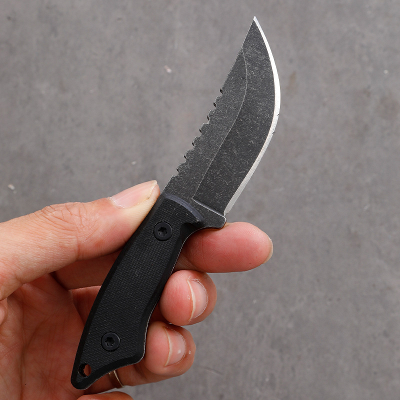 5CR15 Stainless Steel Small Fi - Edc Carry Fixed Blade Knife ulasan dan harga