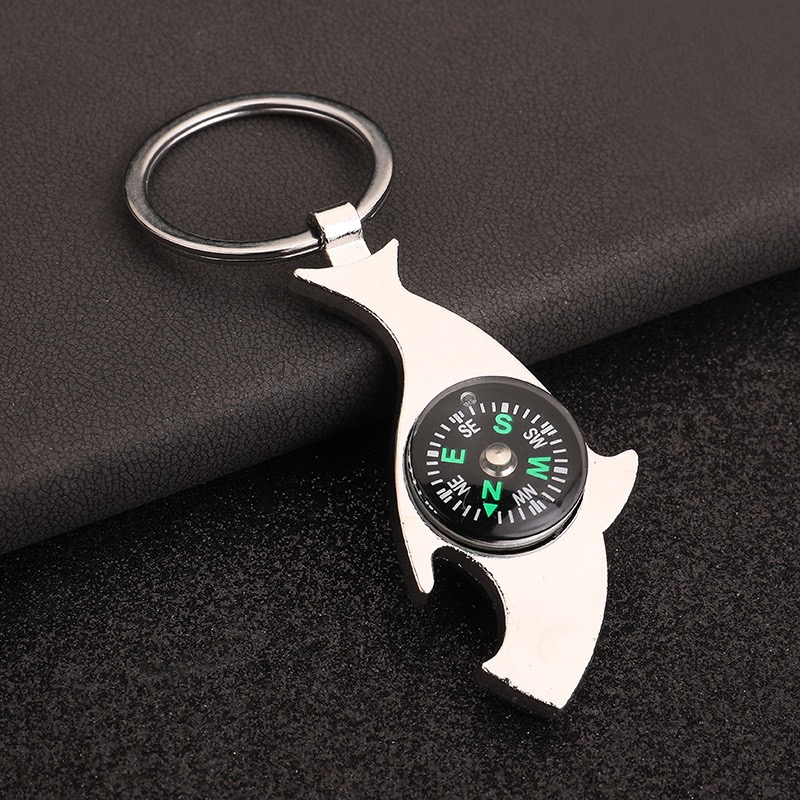 Unique Nautical Compass Keycha - Compass Keychain Mini ulasan dan harga