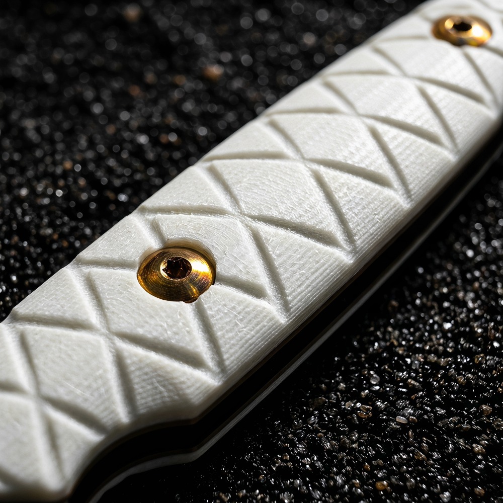 New Fixed Blade Knife White G1 - Edc Carry Fixed Blade Knife ulasan dan harga