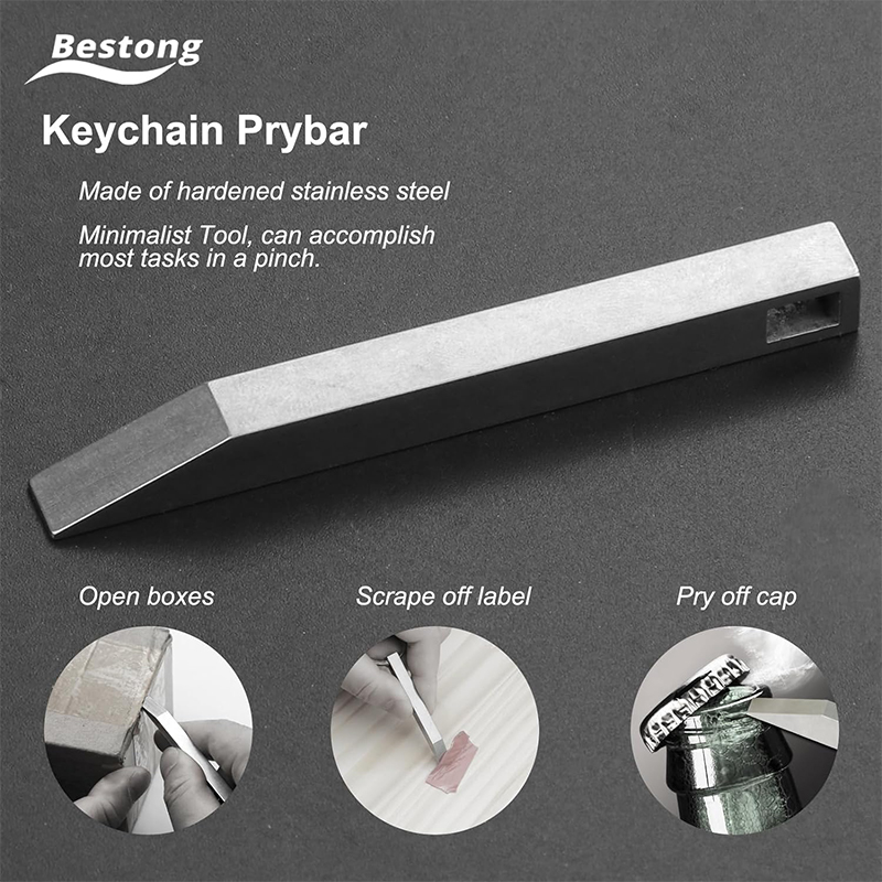EDC Pry Bar, Heavy Duty Keycha - Edc (Every Day Carry ulasan dan harga