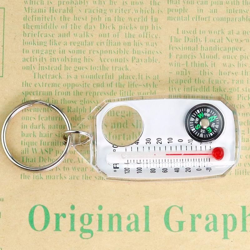 Mini Keychain multifunction Ca - Compass Keychain Mini ulasan dan harga