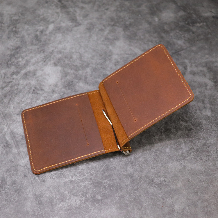 Handmade Genuine Leather Money - Money Clip Magnetic ulasan dan harga