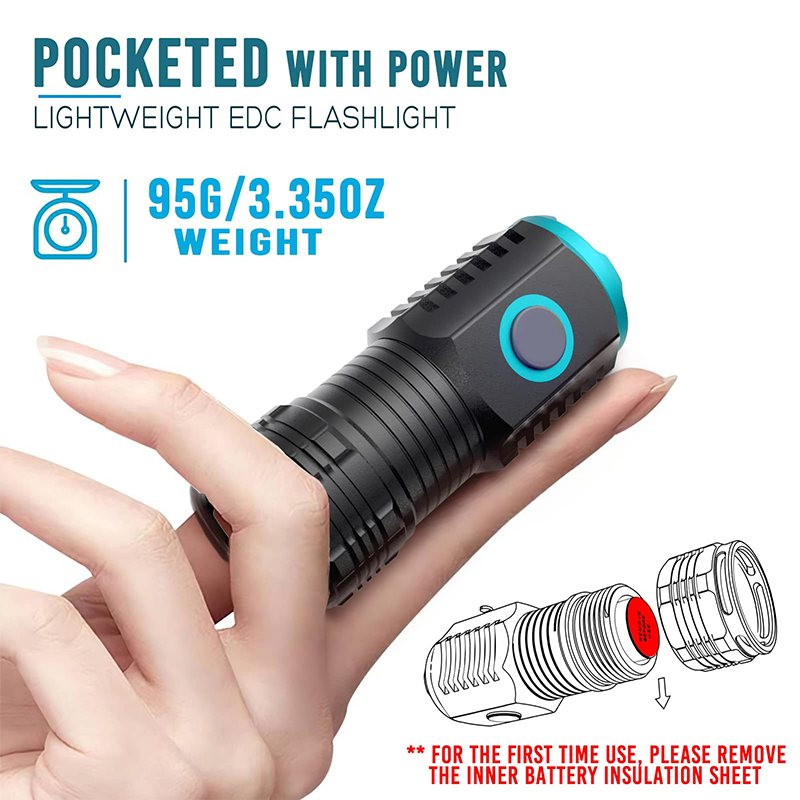 Type-C USB Rechargeable Pocket - Edc (Every Day Carry ulasan dan harga