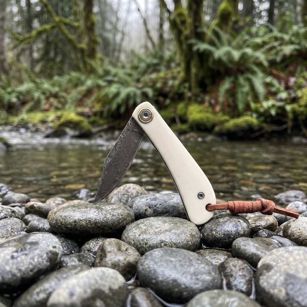 Outdoor Folding Knife Bull Bon - Edc Concealed Carry Knife ulasan dan harga