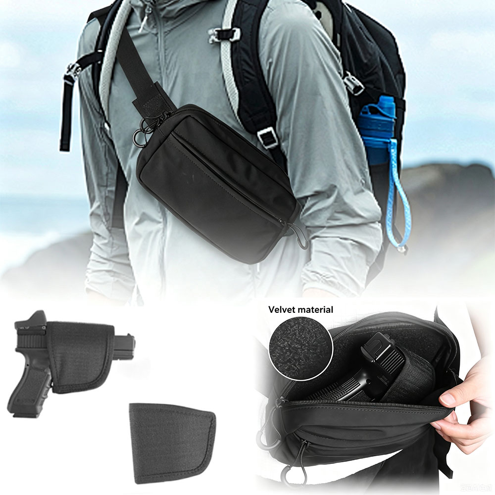 Concealed Carry Waist Bag Tact - Edc Concealed Carry Bag ulasan dan harga