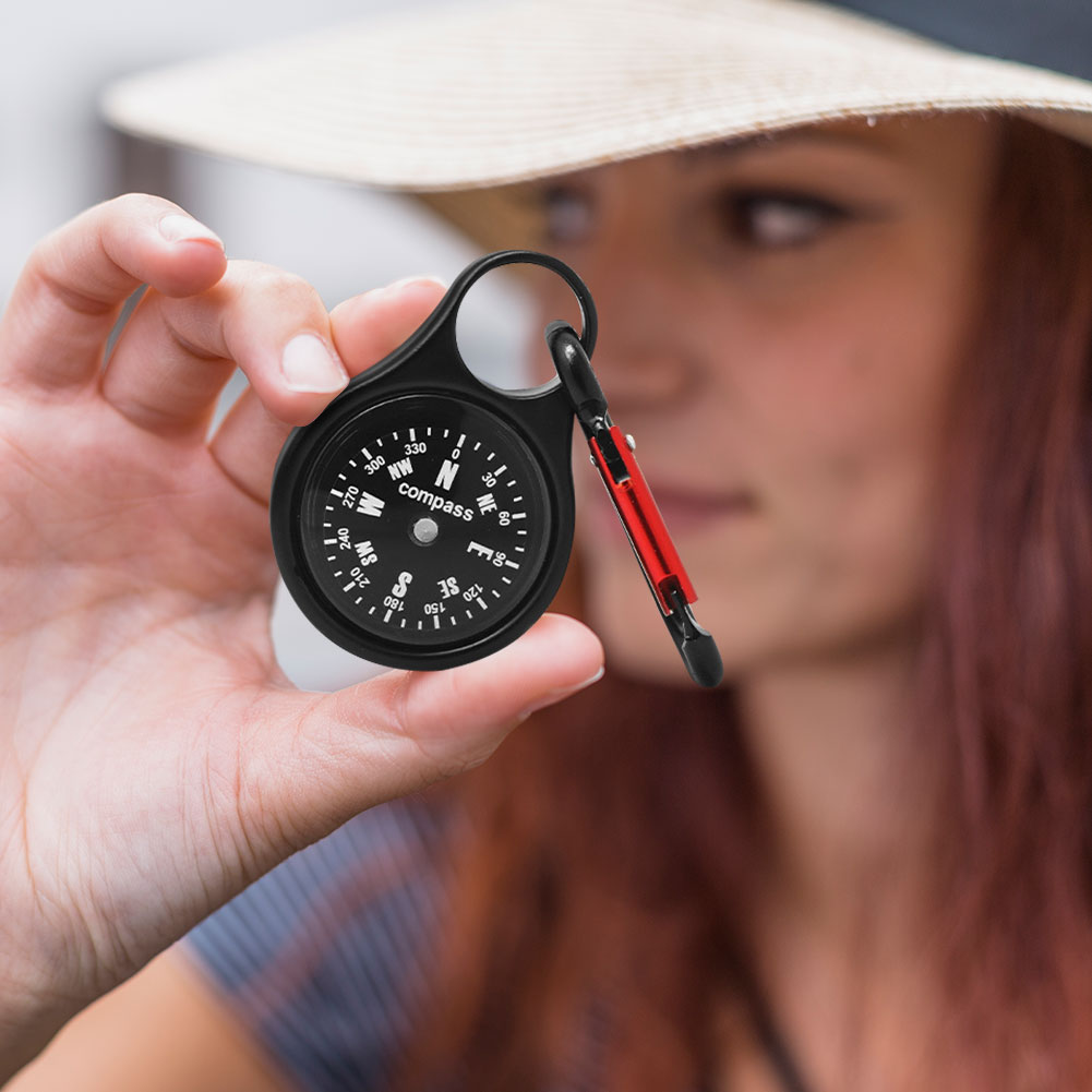 Mini Survival Compass with Car - Compass Keychain Mini ulasan dan harga