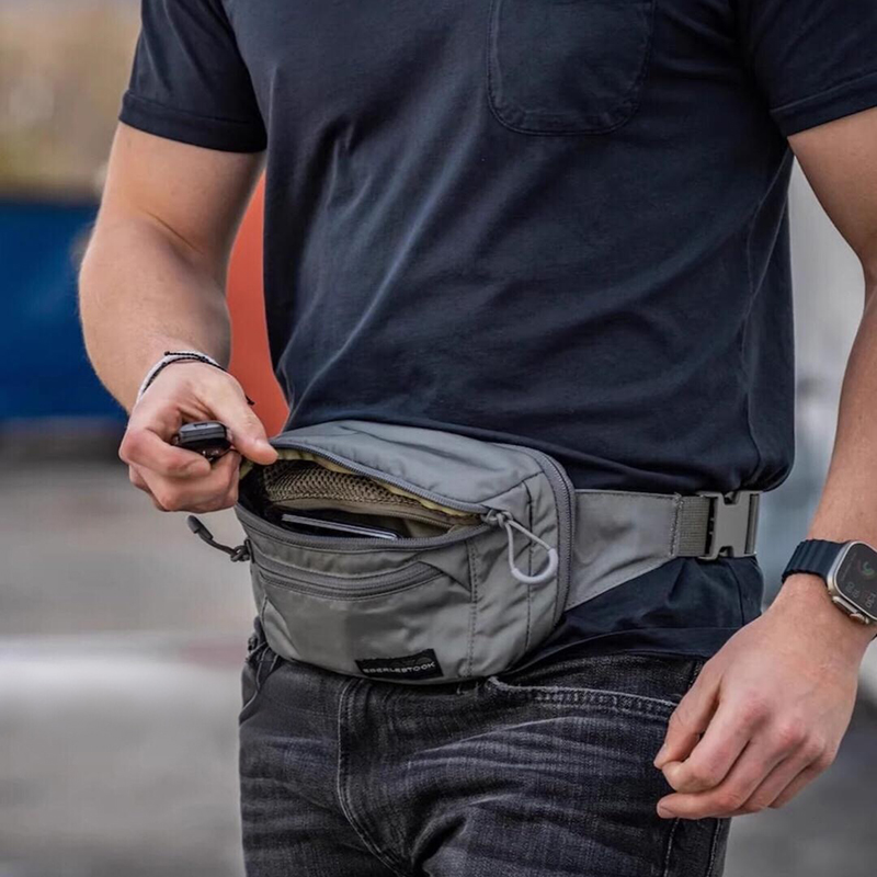 Mens Belt Bag with Adjustable  - Edc Concealed Carry Fanny Pack ulasan dan harga