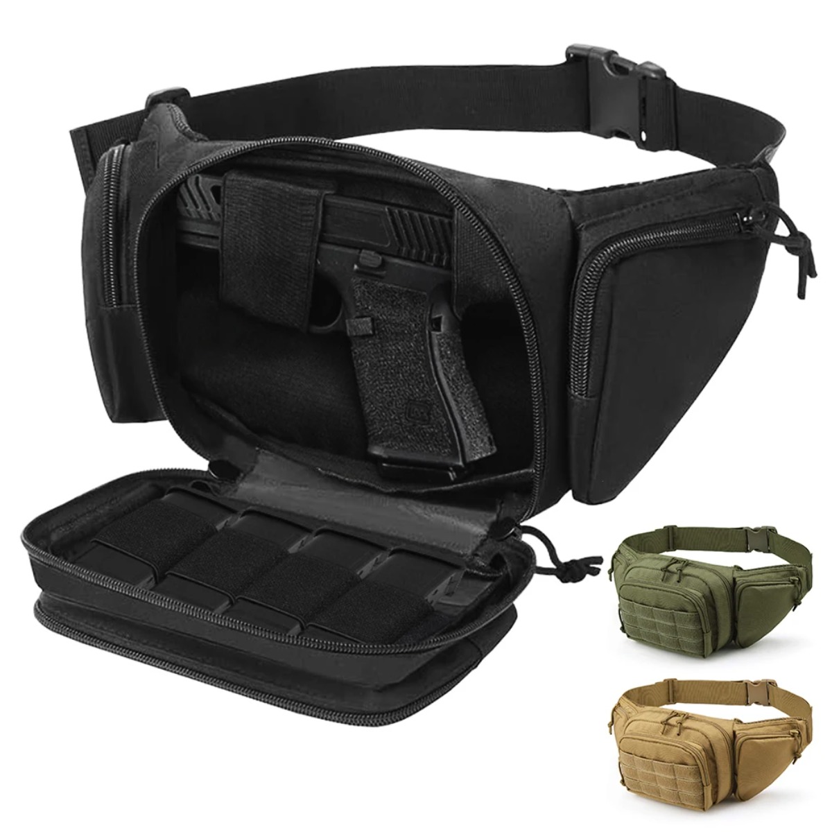 MOLLE Tactical Concealed Carry - Edc Concealed Carry Fanny Pack ulasan dan harga