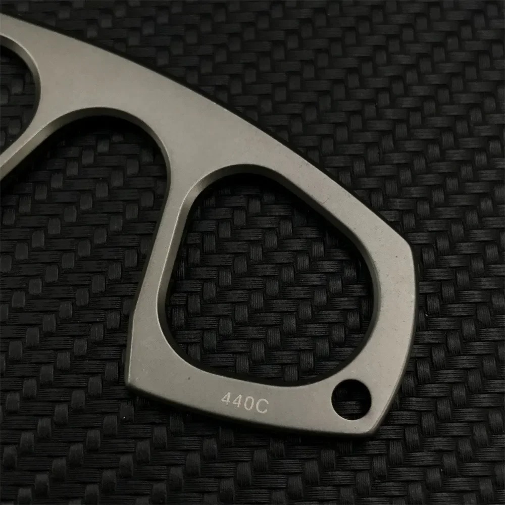 High Hardness Neck Knife 440C  - Edc Carry Fixed Blade Knife ulasan dan harga