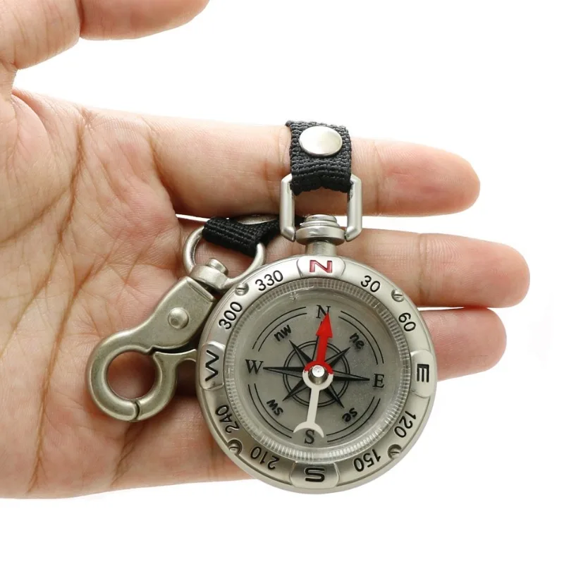 GEFENSI Mini Compass With Lany - Compass Keychain Mini ulasan dan harga