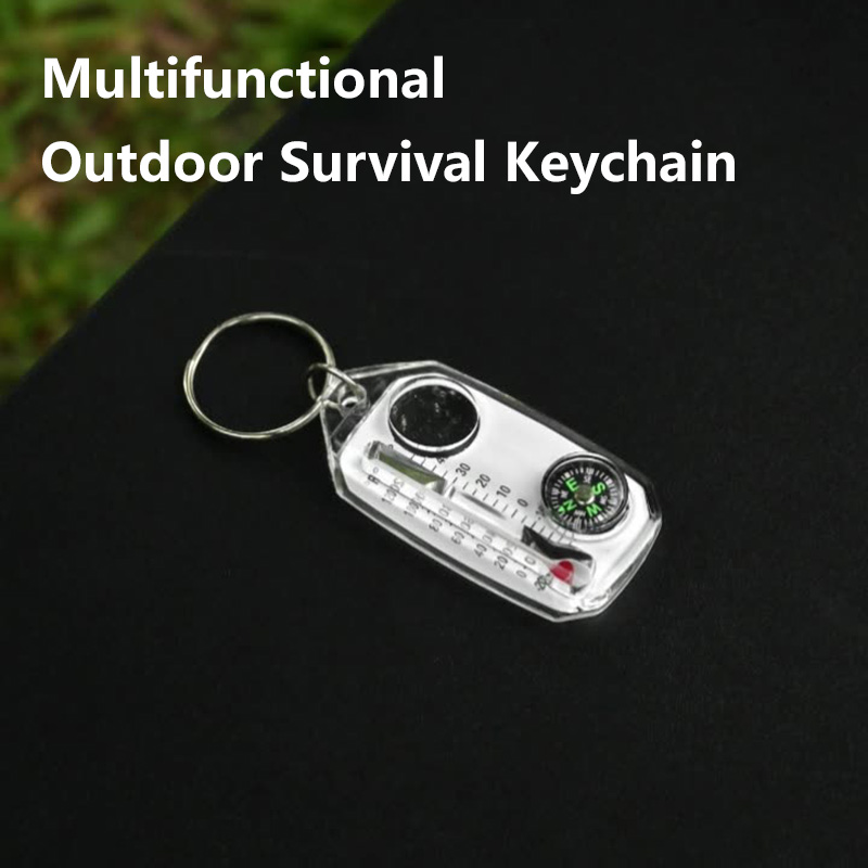 Outdoor Equipment Compass Ther - Compass Keychain Mini ulasan dan harga