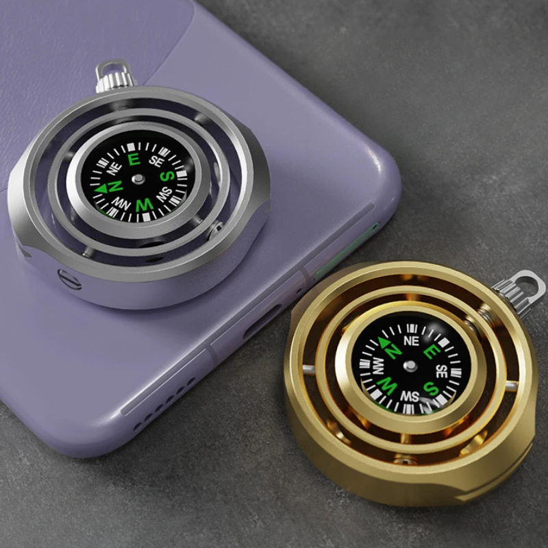 MINI Compass Fingertip Fidget  - Compass Keychain Mini ulasan dan harga