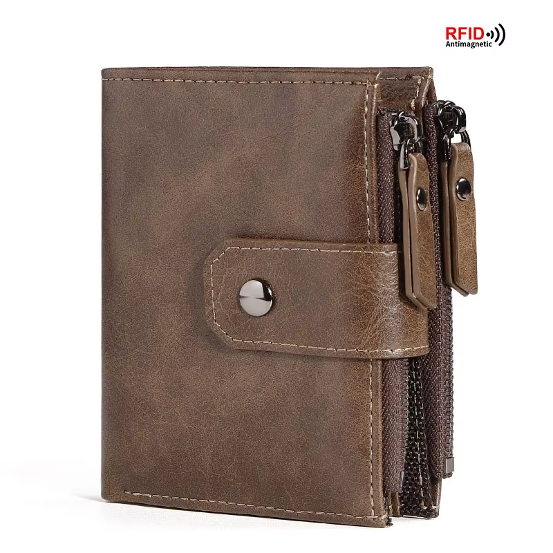 For Men RFID Anti-Magnetic Wal - Money Clip Magnetic ulasan dan harga