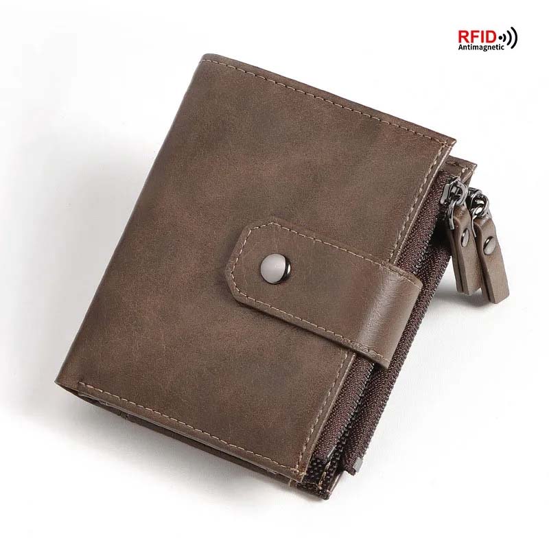 For Men RFID Anti-Magnetic Wal - Money Clip Magnetic ulasan dan harga