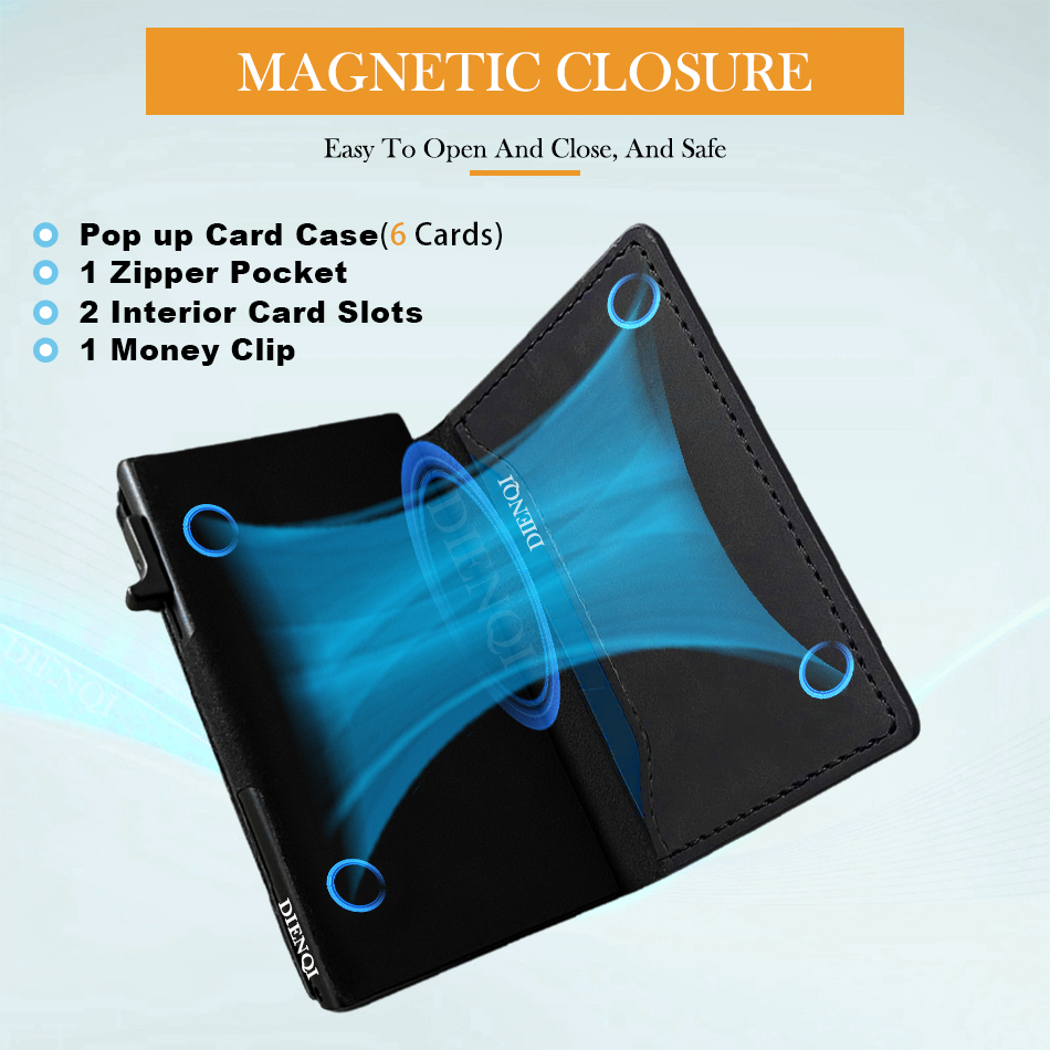 Cowhide Credit Card Holder Gen - Money Clip Magnetic ulasan dan harga