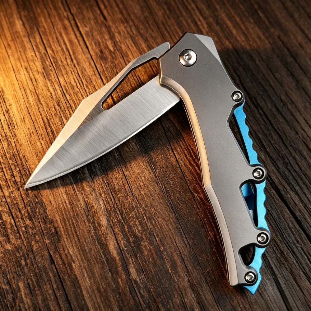 Compact EDC Folding Knife D2 S - Edc Concealed Carry Knife ulasan dan harga