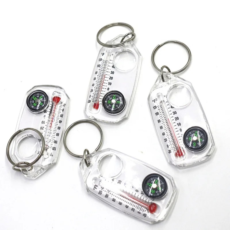 3 in 1 Keychain Compass Portab - Compass Keychain Mini ulasan dan harga
