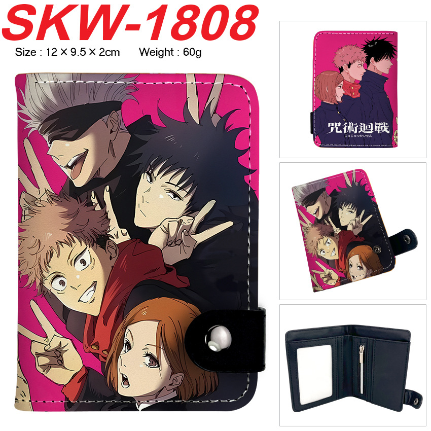 Anime Wallet Jujutsu Kaisen Pu - Money Clip Magnetic ulasan dan harga