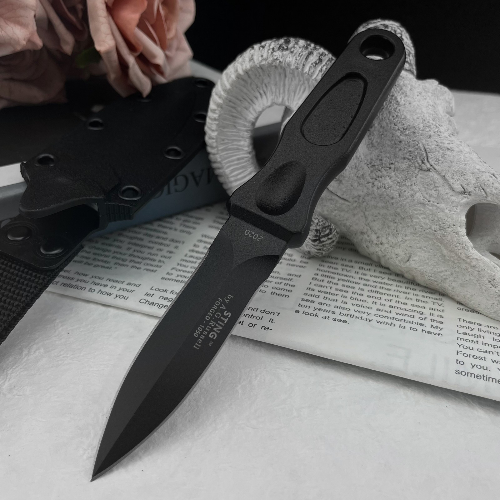 Multi-Function Fixed Blade Kni - Edc Carry Fixed Blade Knife ulasan dan harga