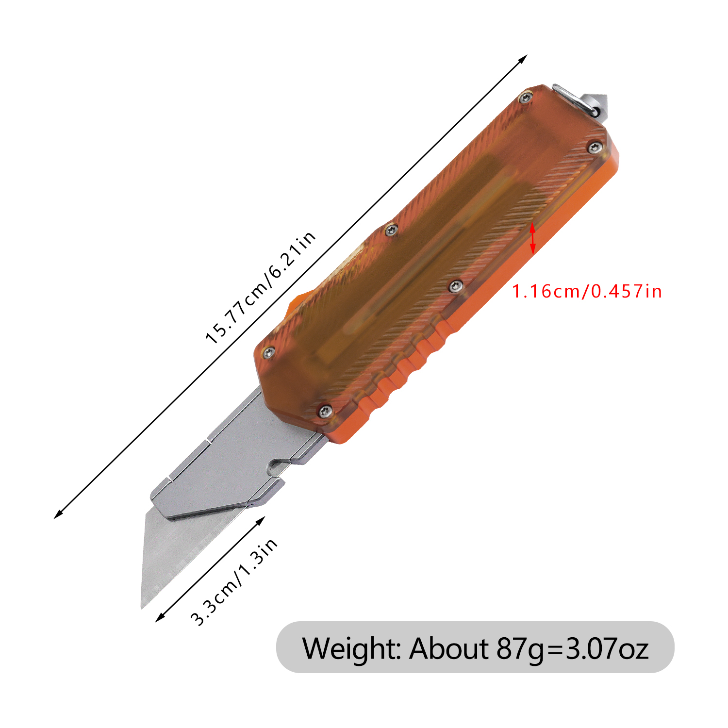 Two-piece aluminum alloy combi - Edc (Every Day Carry ulasan dan harga