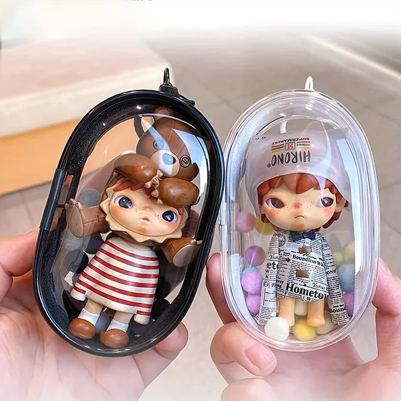 Portable Mini Clear Zipper Sto - Cable Winder Keychain ulasan dan harga