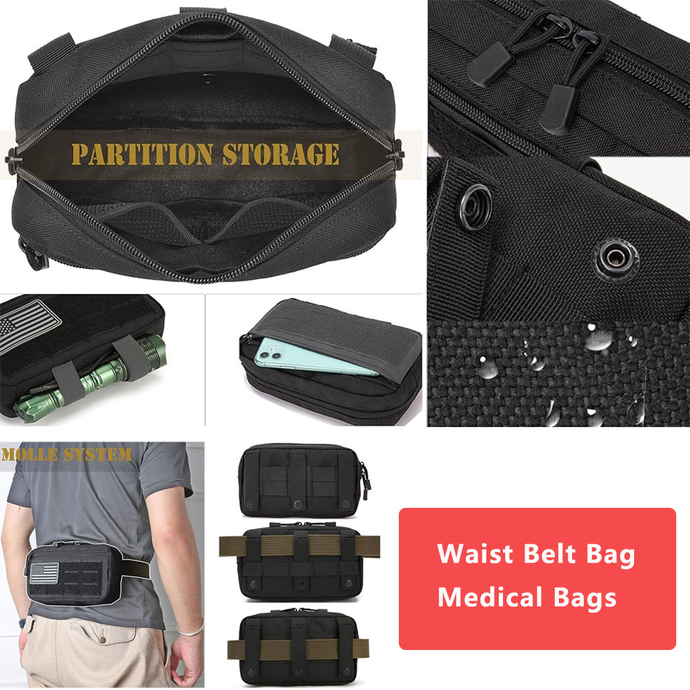MOLLE Tactical EDC Waist Pouch - Edc Concealed Carry Bag ulasan dan harga