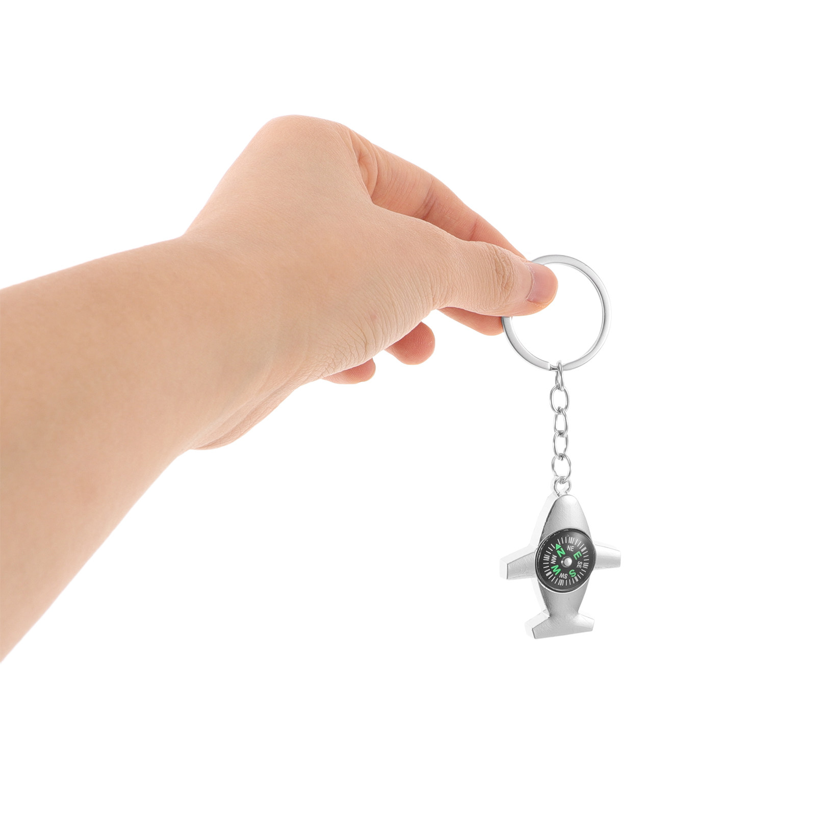 2Pcs Mini Compass Keychain Sma - Compass Keychain Mini ulasan dan harga
