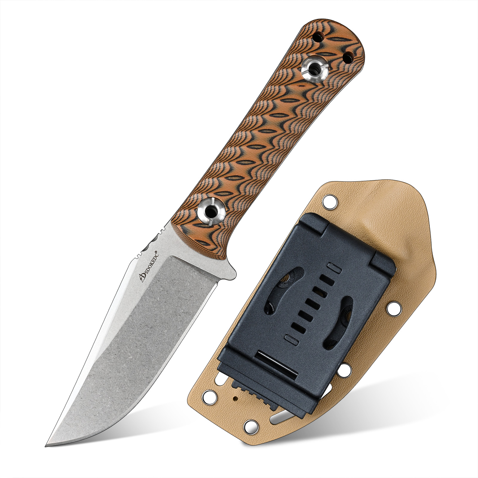 SDOKEDC Portable EDC Carry Cut - Edc Carry Fixed Blade Knife ulasan dan harga